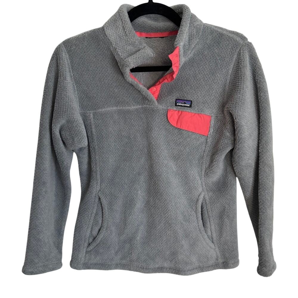 Patagonia Girl's Size L Grey Pullover